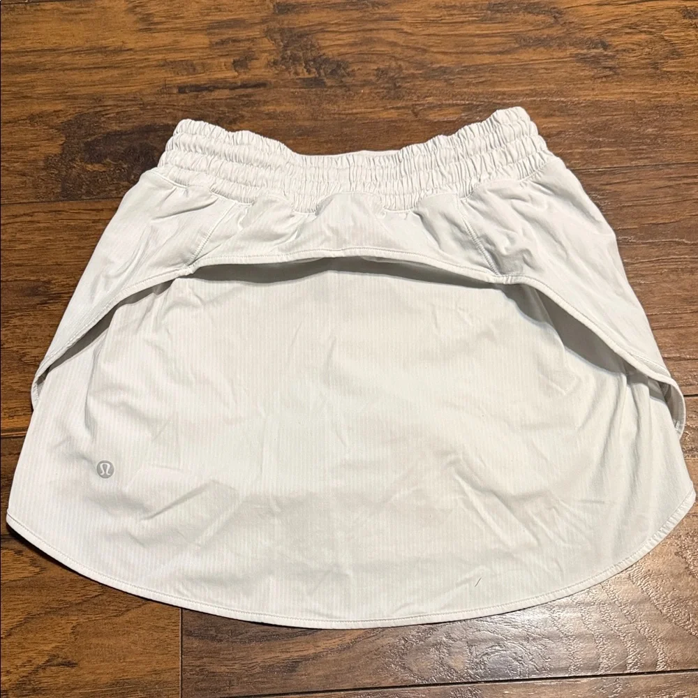 Lululemon Athletica Soft Gray Mini Skirt